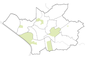 map of leverkusen