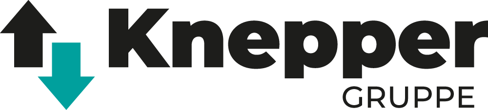 DE: Logo Knepper, EN: Logo Knepper